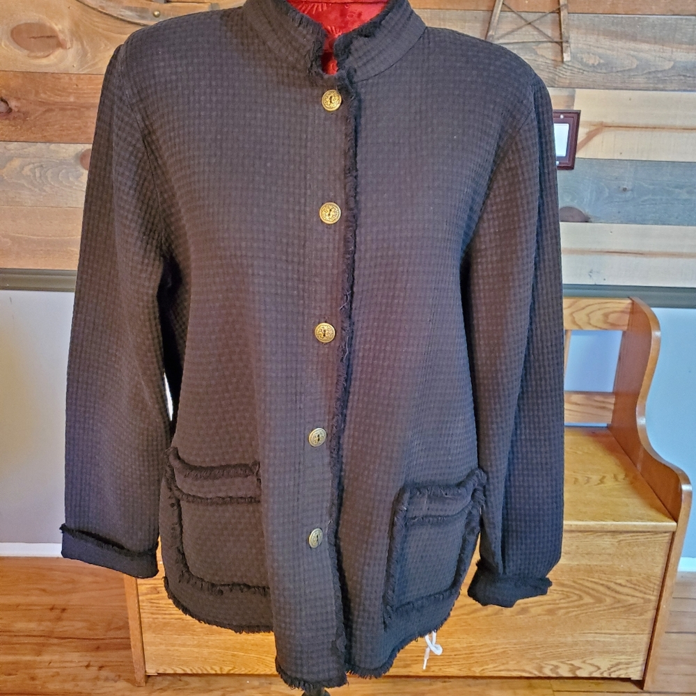 Focus Black Medium Thermal Jacket